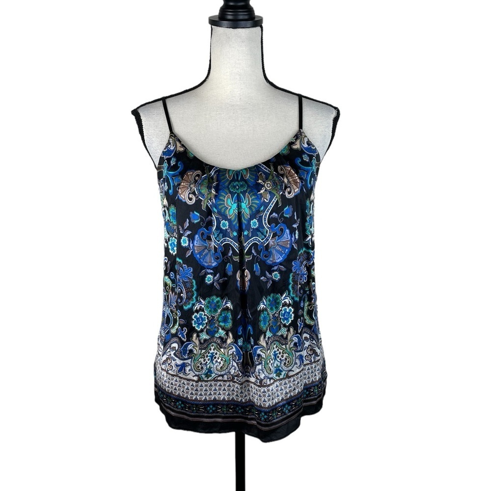 Silk Blend Mesh Lined Y2K Style tank size 2